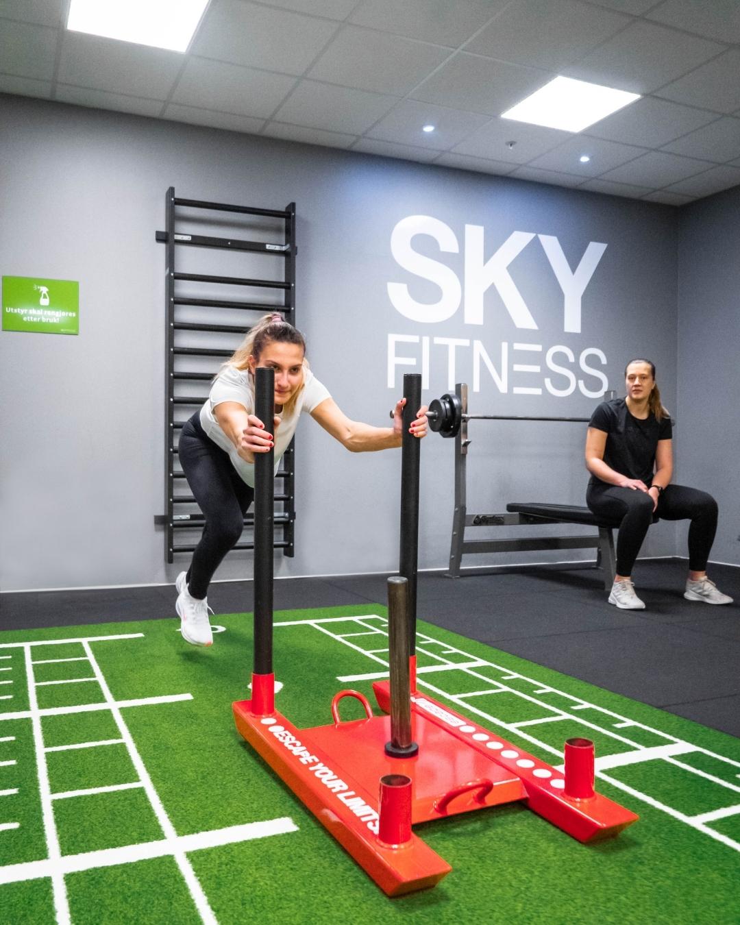 Treningsglede på SKY Fitness
