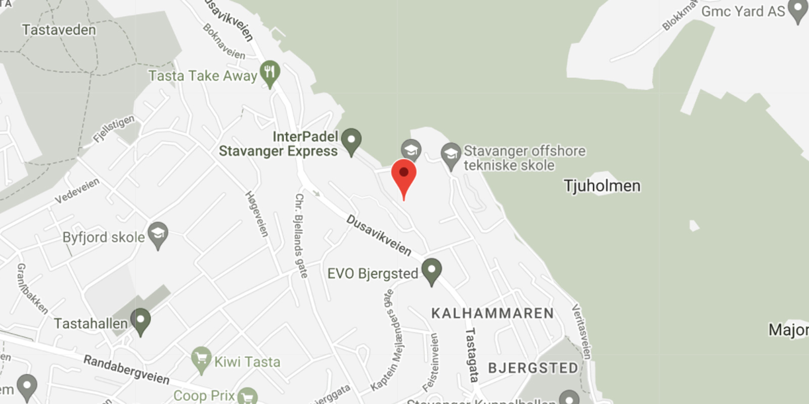 finn sky fitness byfjordparken stavanger på kartet