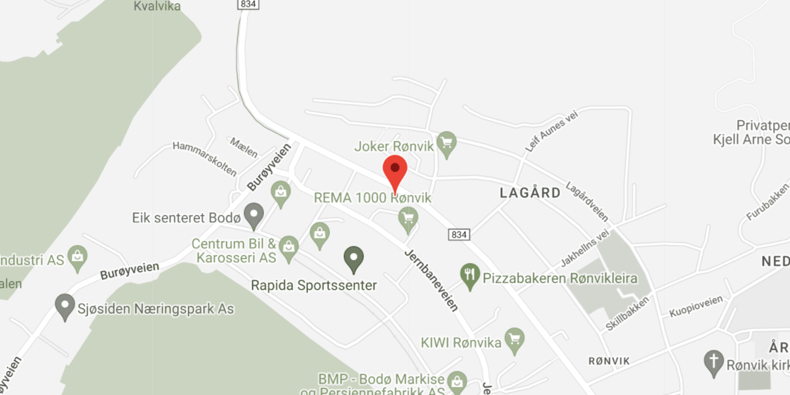 finn sky fitness bodø på kartet