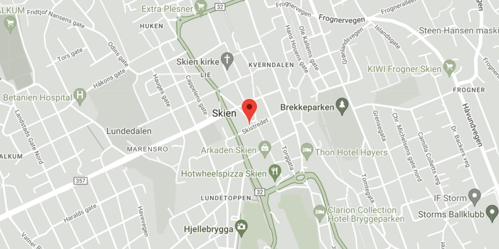 finn sky fitness skien på kartet