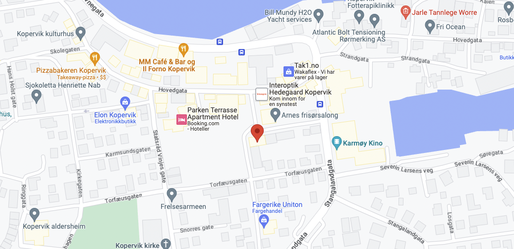 Bilde av kart Kopervik